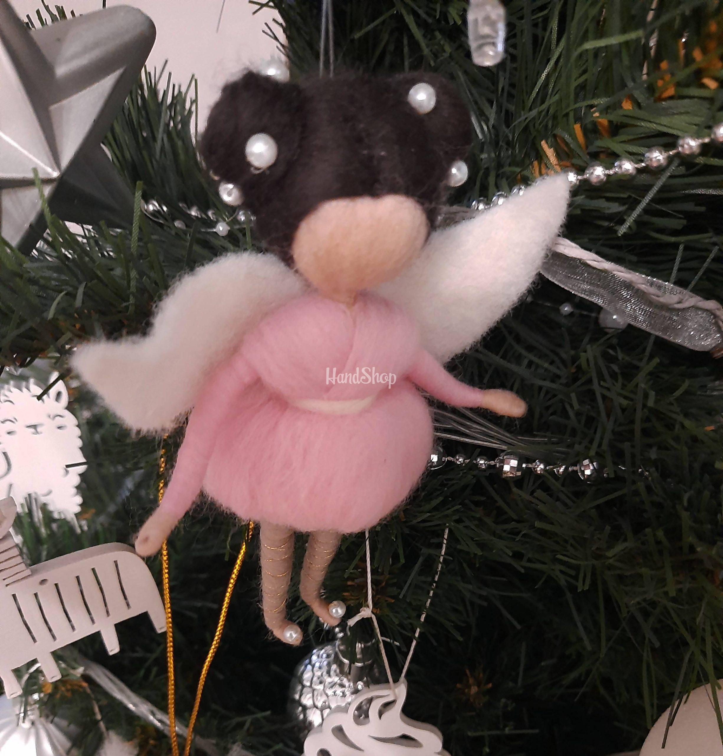 Маленька лялька янгол підвіска балерина сувенір на щастя Маленька лялька янгол підвіска балерина сувенір на щастя