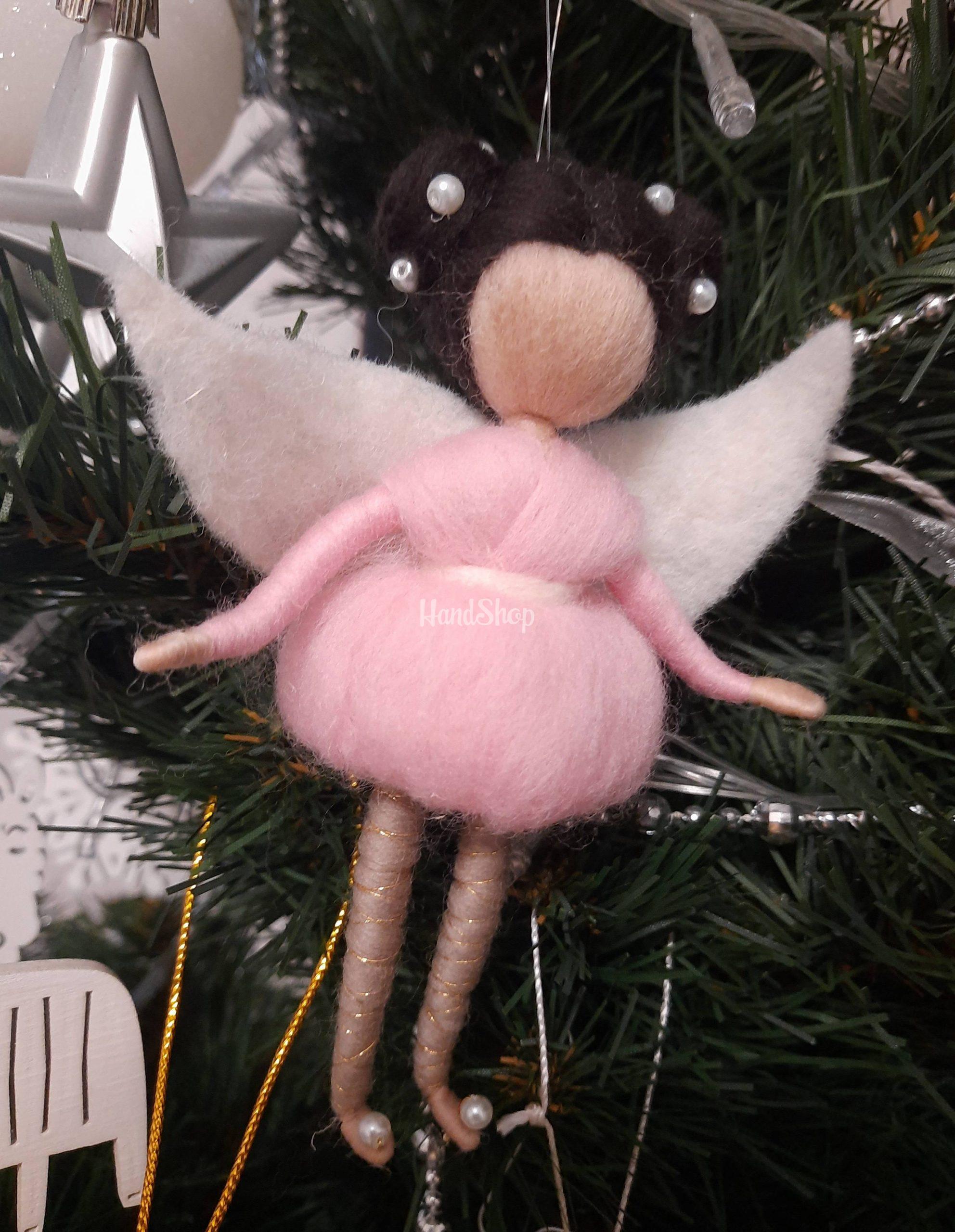 Маленька лялька янгол підвіска балерина сувенір на щастя Маленька лялька янгол підвіска балерина сувенір на щастя