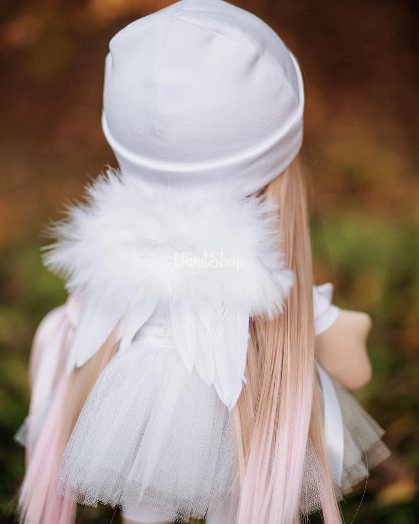 Лялька текстильна велика тільда янгол з крилами Лялька текстильна велика тільда янгол з крилами