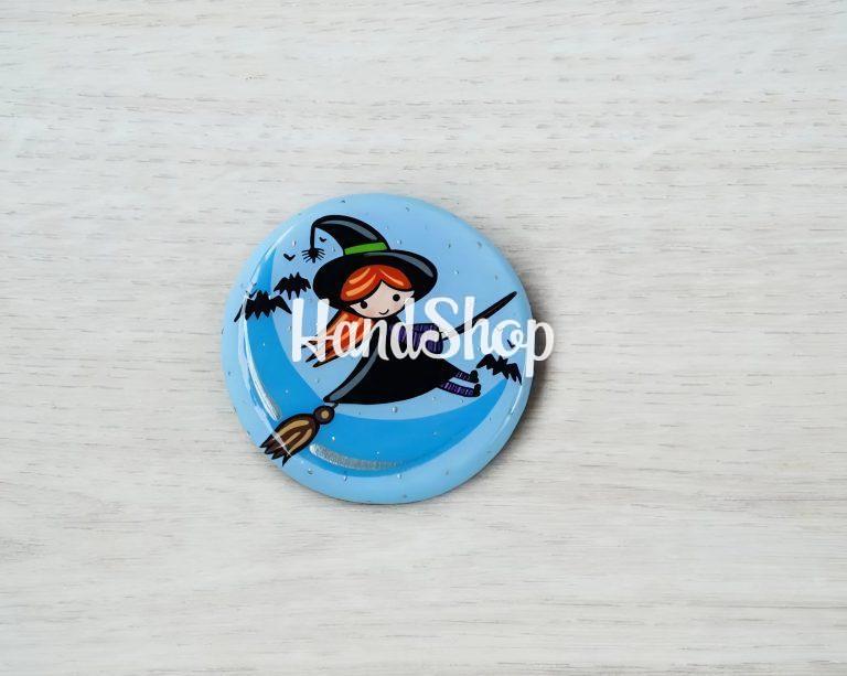 Детская брошка ведьмочка halloween — фото 3
