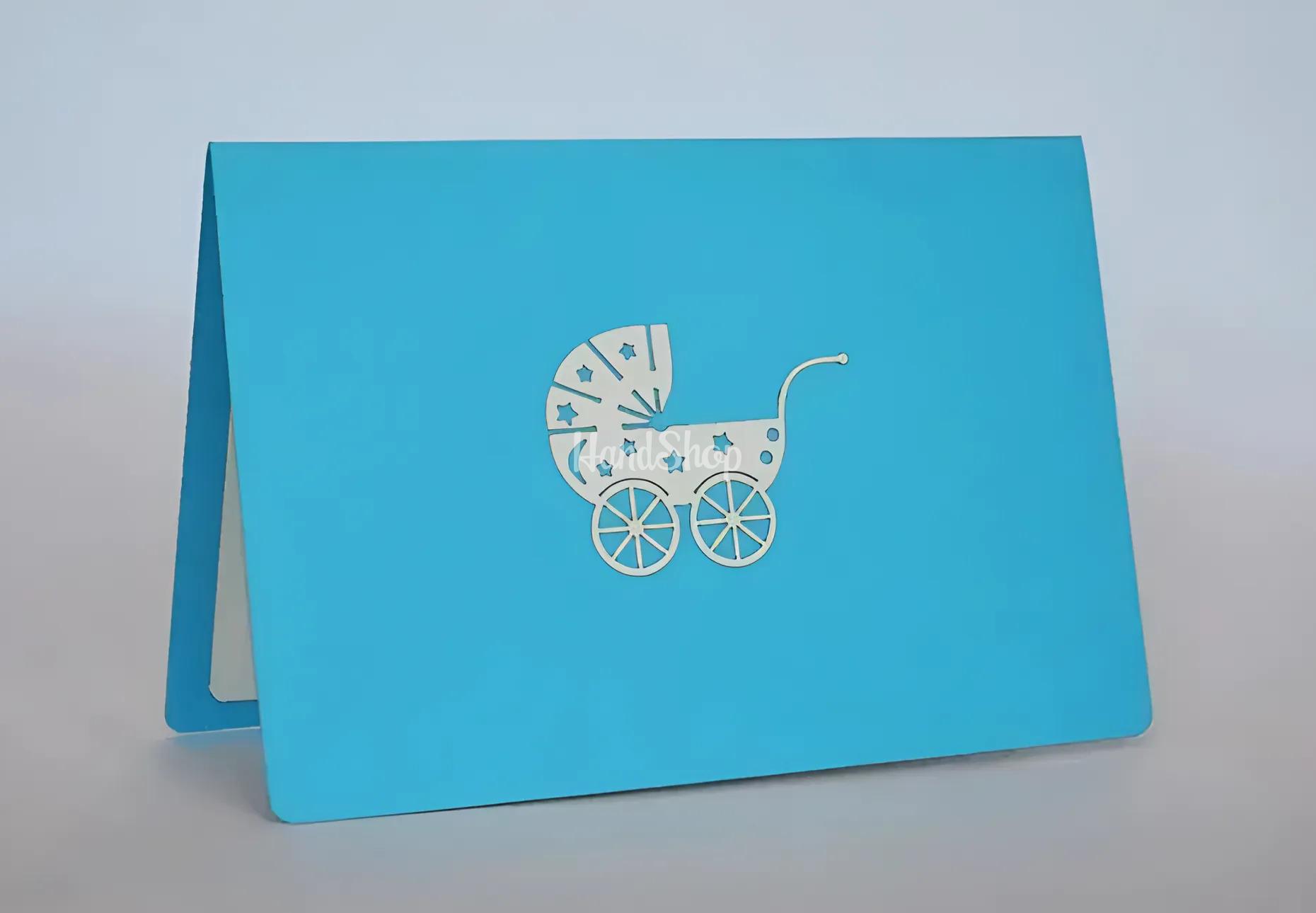 3d вітальна листівка для новонародженого хлопчика 3d вітальна листівка для новонародженого хлопчика