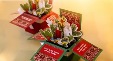 Подарунок на День Святого Миколая та зимові свята: 3D святкові листівки-коробочки до Нового 2026 року