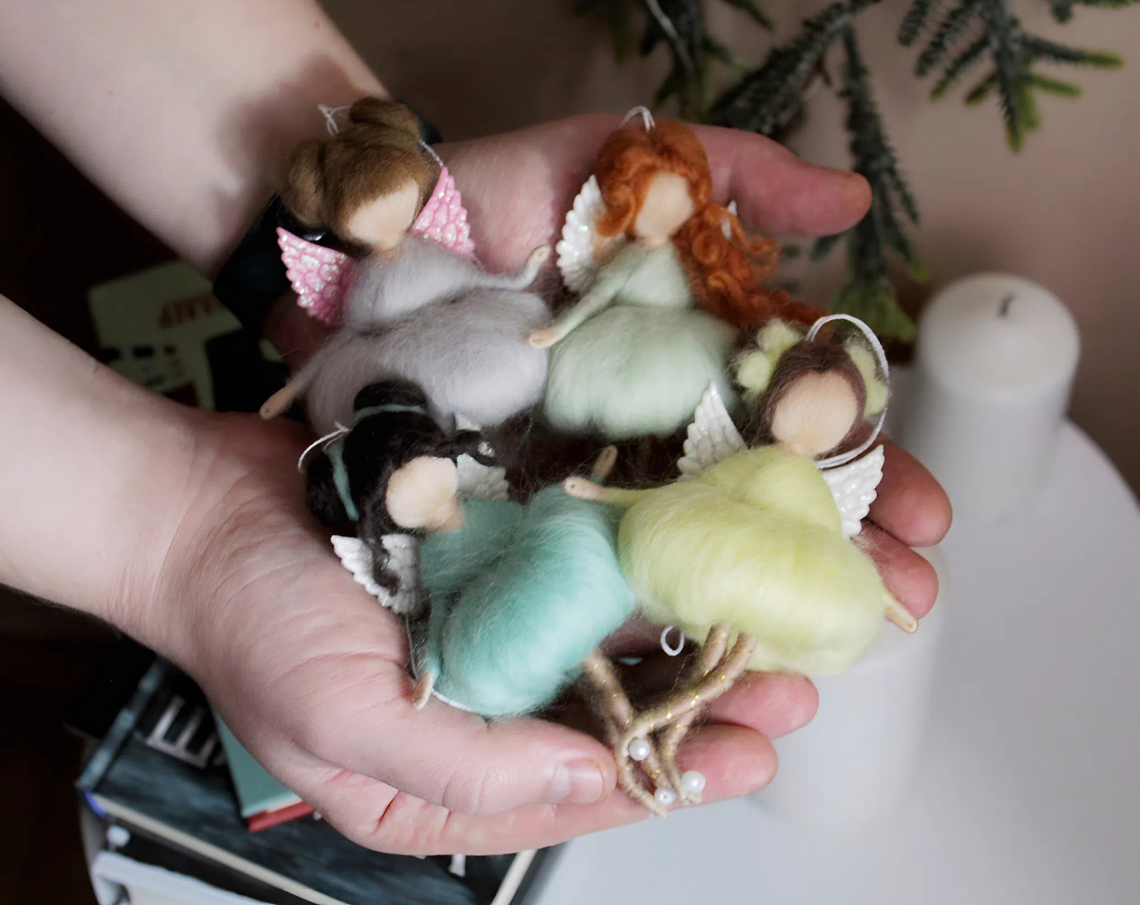 Авторська фея на ялинці 2026: як створити магію Різдва з унікальними ляльками-підвісами своїми руками