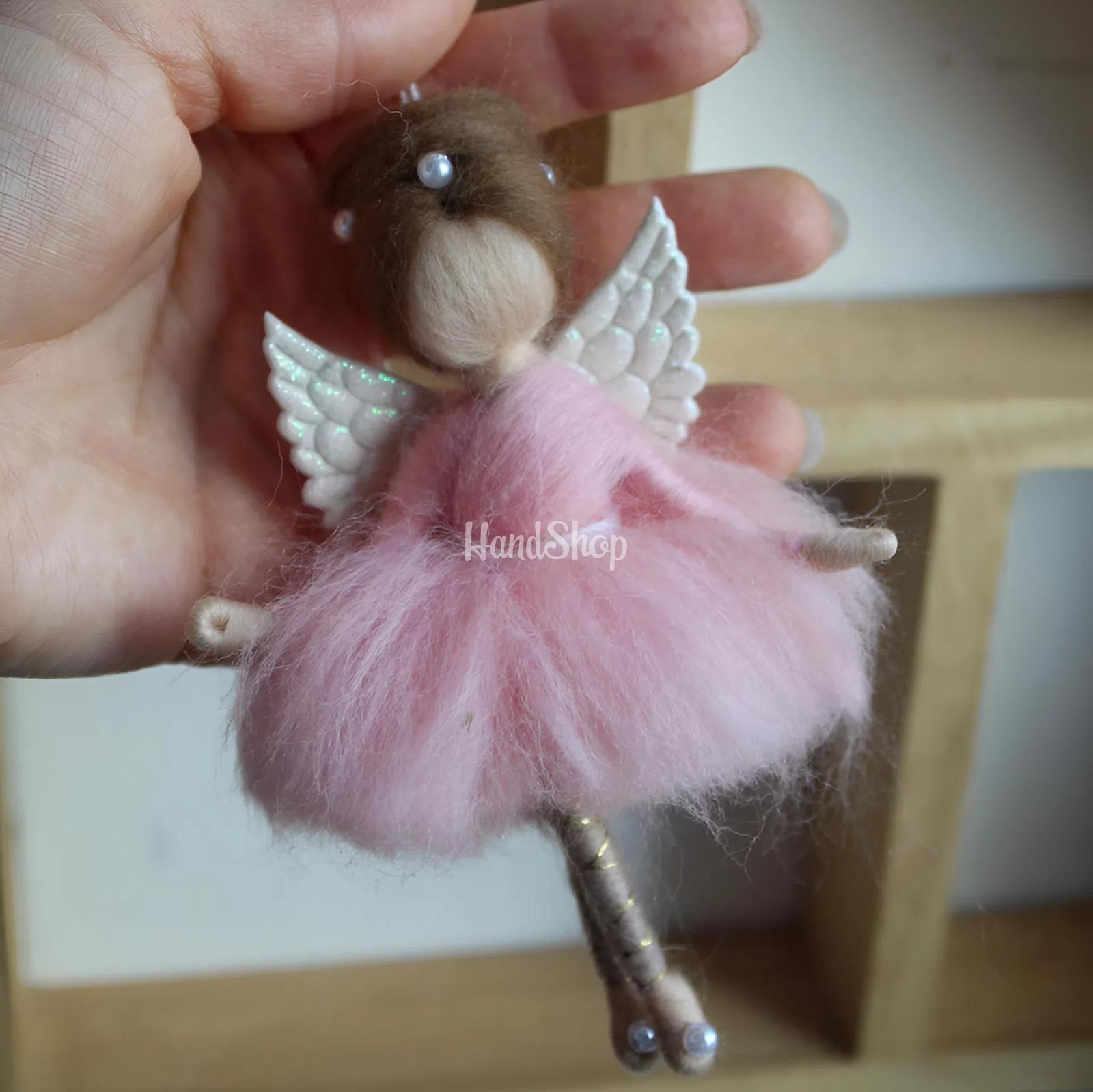 Різдвяна дитяча лялька ангел балерина підвіска 2026 Різдвяна дитяча лялька ангел балерина підвіска 2026