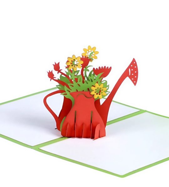 Жіноча листівка з 3d квітами лійка мамі, сестрі, подрузі