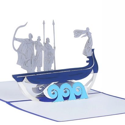 3d листівка сувенір мініатюра пам'ятник засновникам Києва