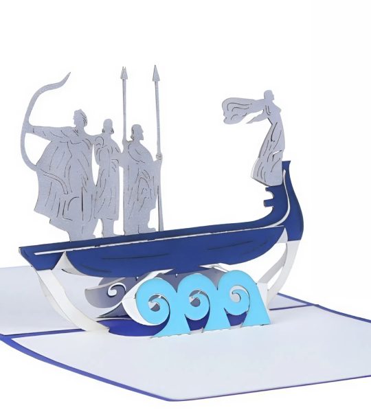 3d листівка сувенір мініатюра пам'ятник засновникам Києва