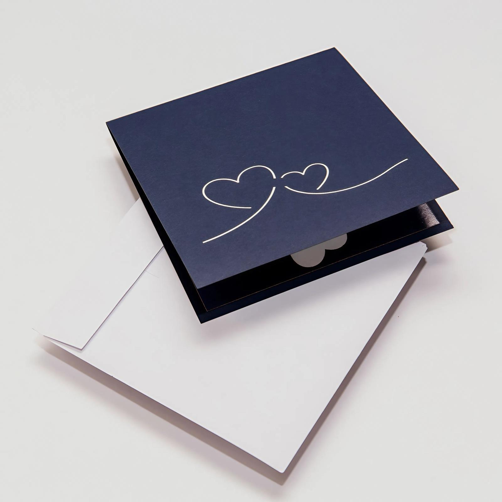 3d валентинка об'ємна листівка закохана пара пінгвінів 3d валентинка об'ємна листівка закохана пара пінгвінів