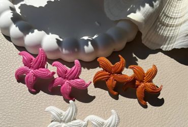 Подаруйте шматочок моря: авторські жіночі сережки-морські зірочки для незабутнього літнього відпочинку