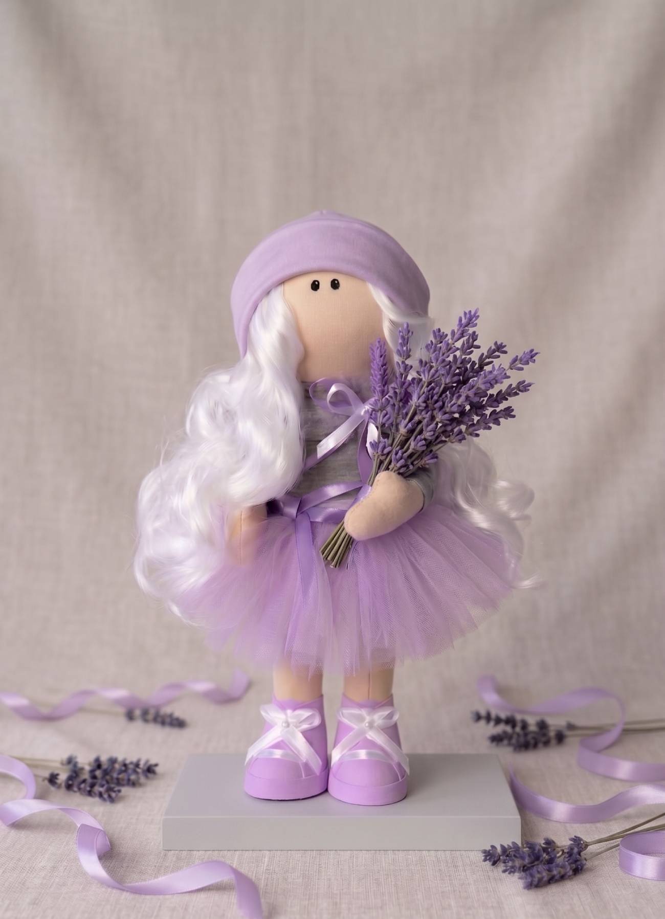 Неперевершена краса в деталях: тільда лялька з лавандою - подарунок для вашої донечки на день народження!