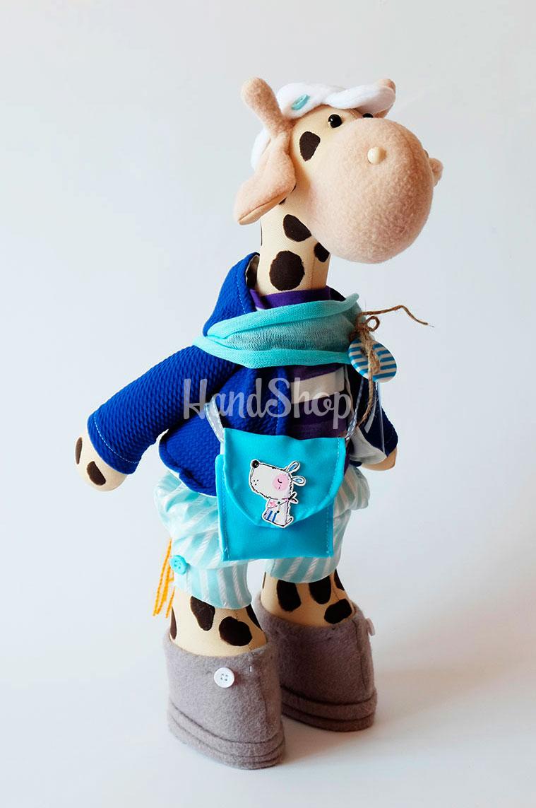 Большая авторская игрушка игрушка жираф тильда парень Большая авторская игрушка игрушка жираф тильда парень