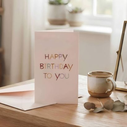 Вітальний святковий конверт HAPPY BIRTHDAY TO YOU