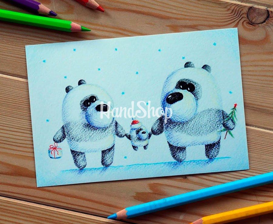 Красивая открытка с новым годом 2023 семья Красивая открытка с новым годом 2023 семья