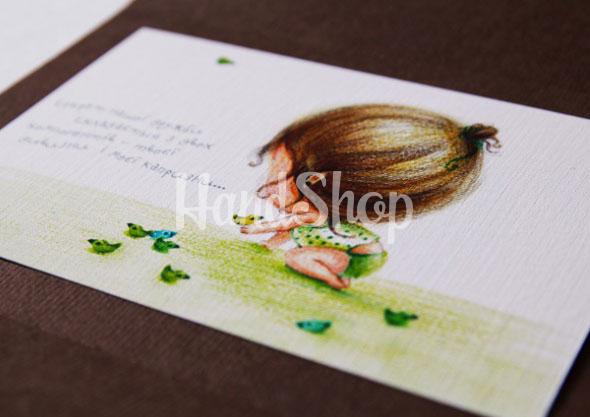 Открытка дружба навсегда ручной работы хендмейд в конверте Открытка дружба навсегда ручной работы хендмейд в конверте