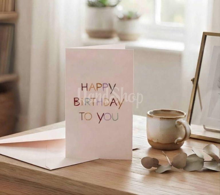 Вітальний святковий конверт HAPPY BIRTHDAY TO YOU — фото 1