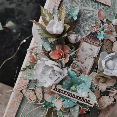 Объемная открытка конверт для денег