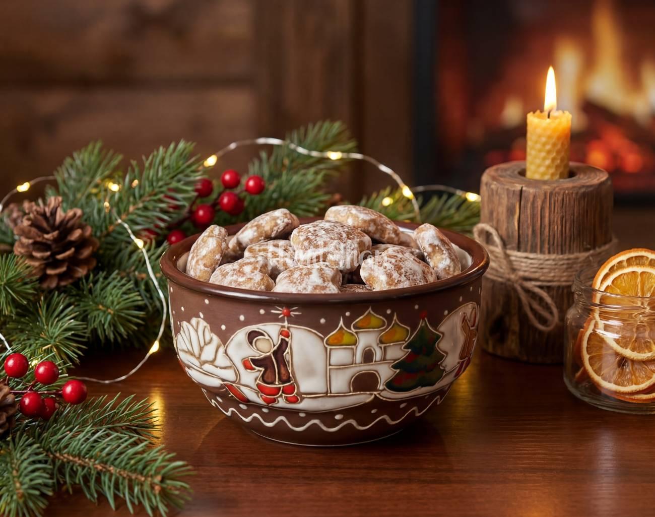 ceramic bowl Christmas ceramic bowl Christmas