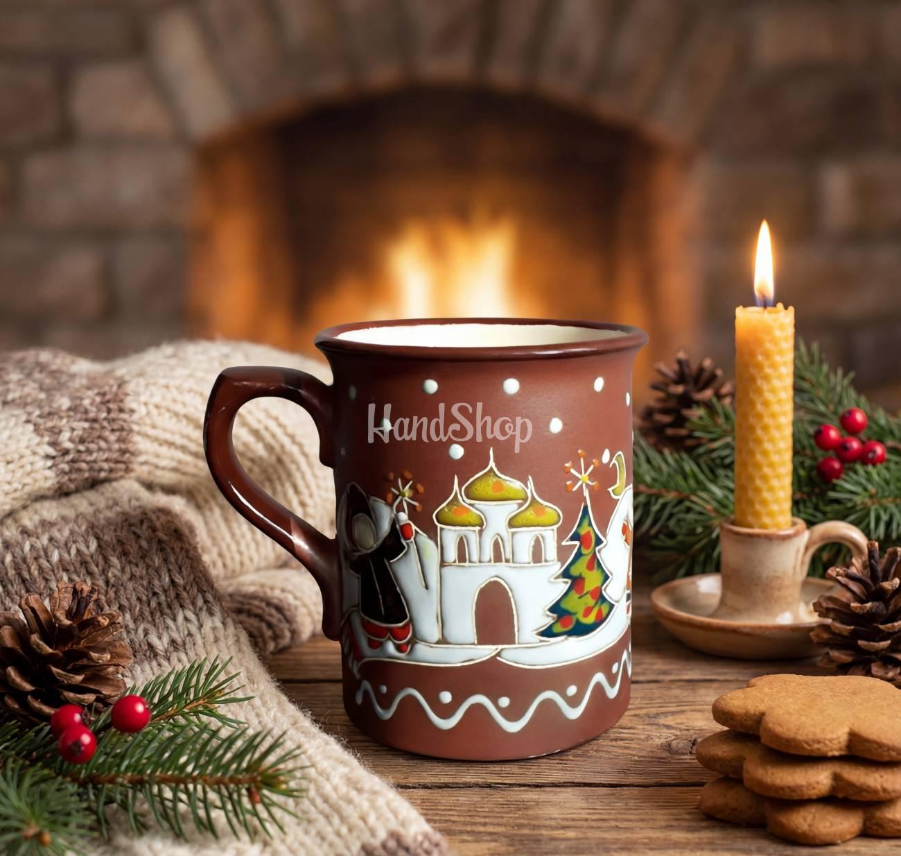 Чашка + Миска Святий вечір 2026 ручний розпис, кераміка Чашка + Миска Святий вечір 2026 ручний розпис, кераміка