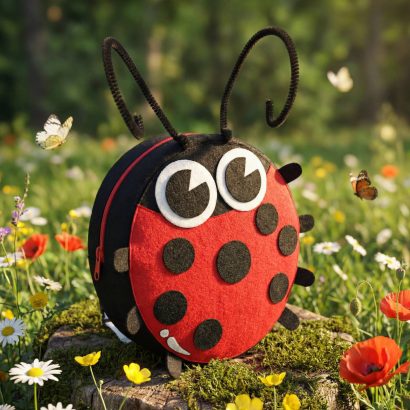 Дитячий рюкзак своїми руками жучок сонечко