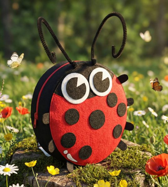 Дитячий рюкзак своїми руками жучок сонечко