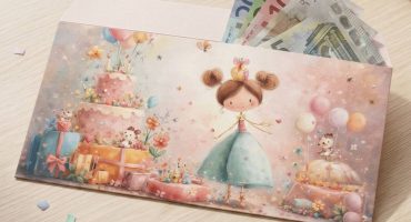 Дитячий святковий конверт, який перетворює звичайний подарунок для вашої дівчинки на маленьке диво
