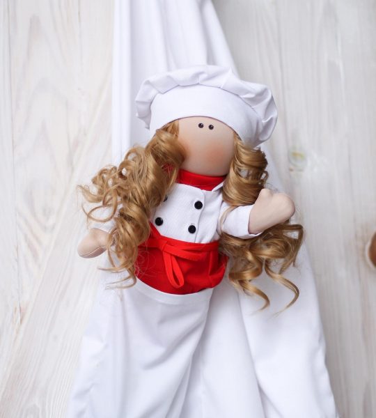 Куклы повары пара текстильные