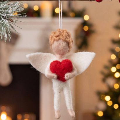 Лялька із вовни хлопчик валентин ангел підвіска 2026