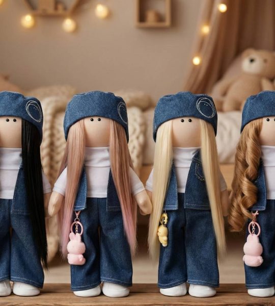 Ігрова лялька тільда з іграшкою Labubu (Лабубу) на вибір!