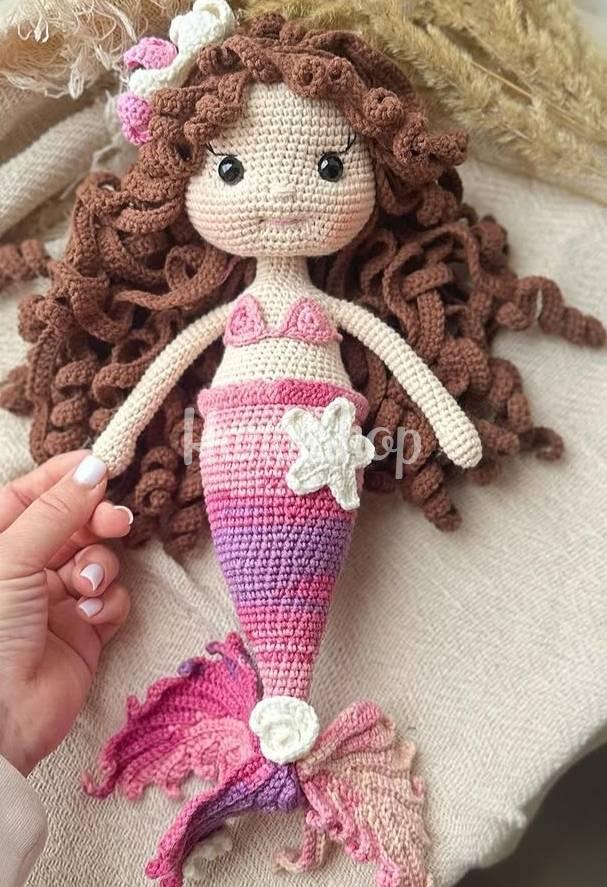 Дитяча ігрова іграшка лялька русалонька сувенірна Дитяча ігрова іграшка лялька русалонька сувенірна