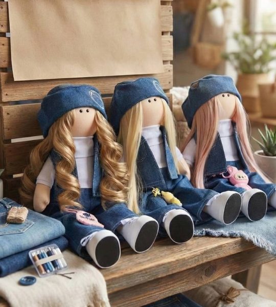 Ігрова лялька тільда з іграшкою Labubu (Лабубу) на вибір!