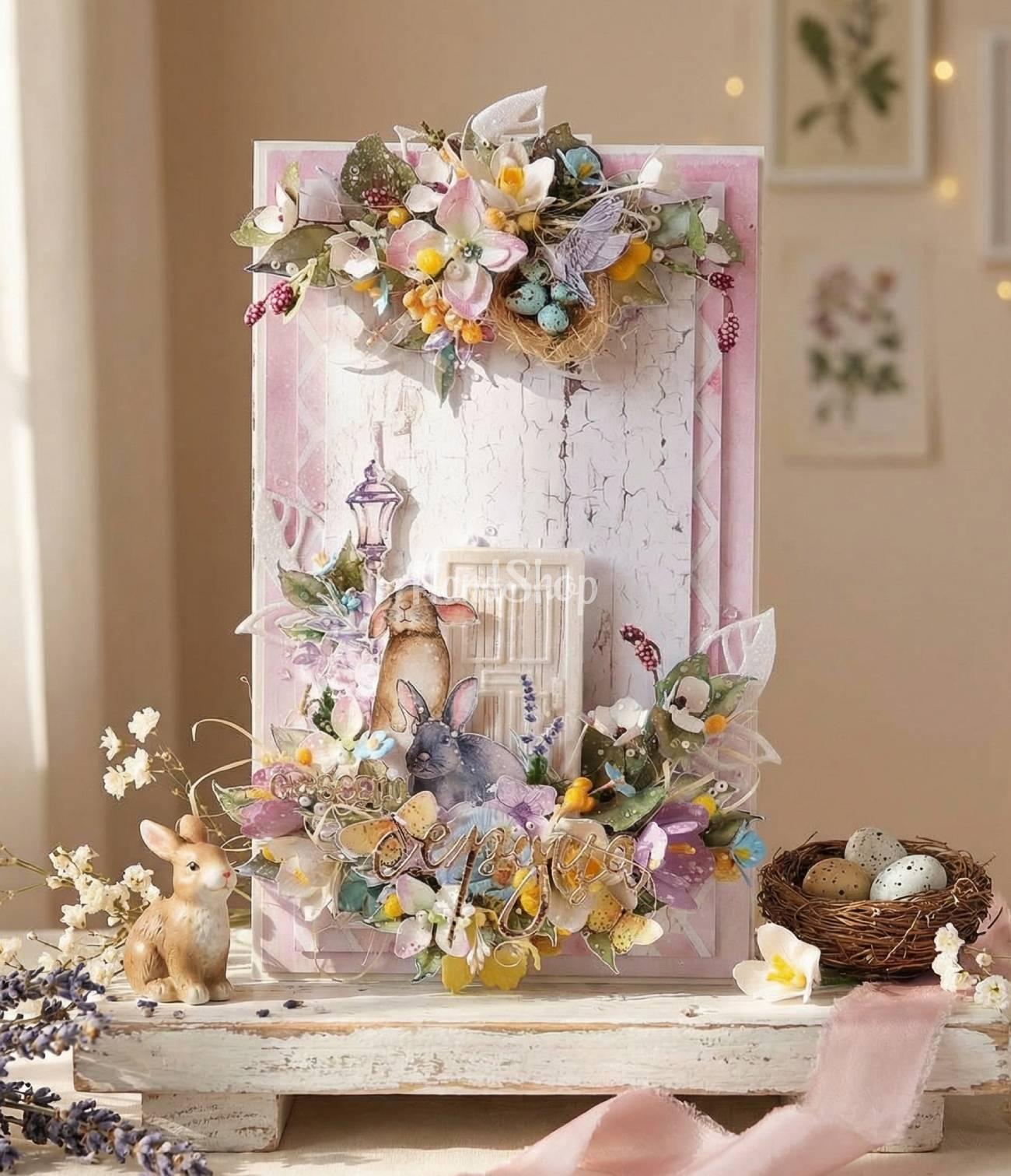 Листівка конверт для грошей долари/євро Великдень 2026 Листівка конверт для грошей долари/євро Великдень 2026