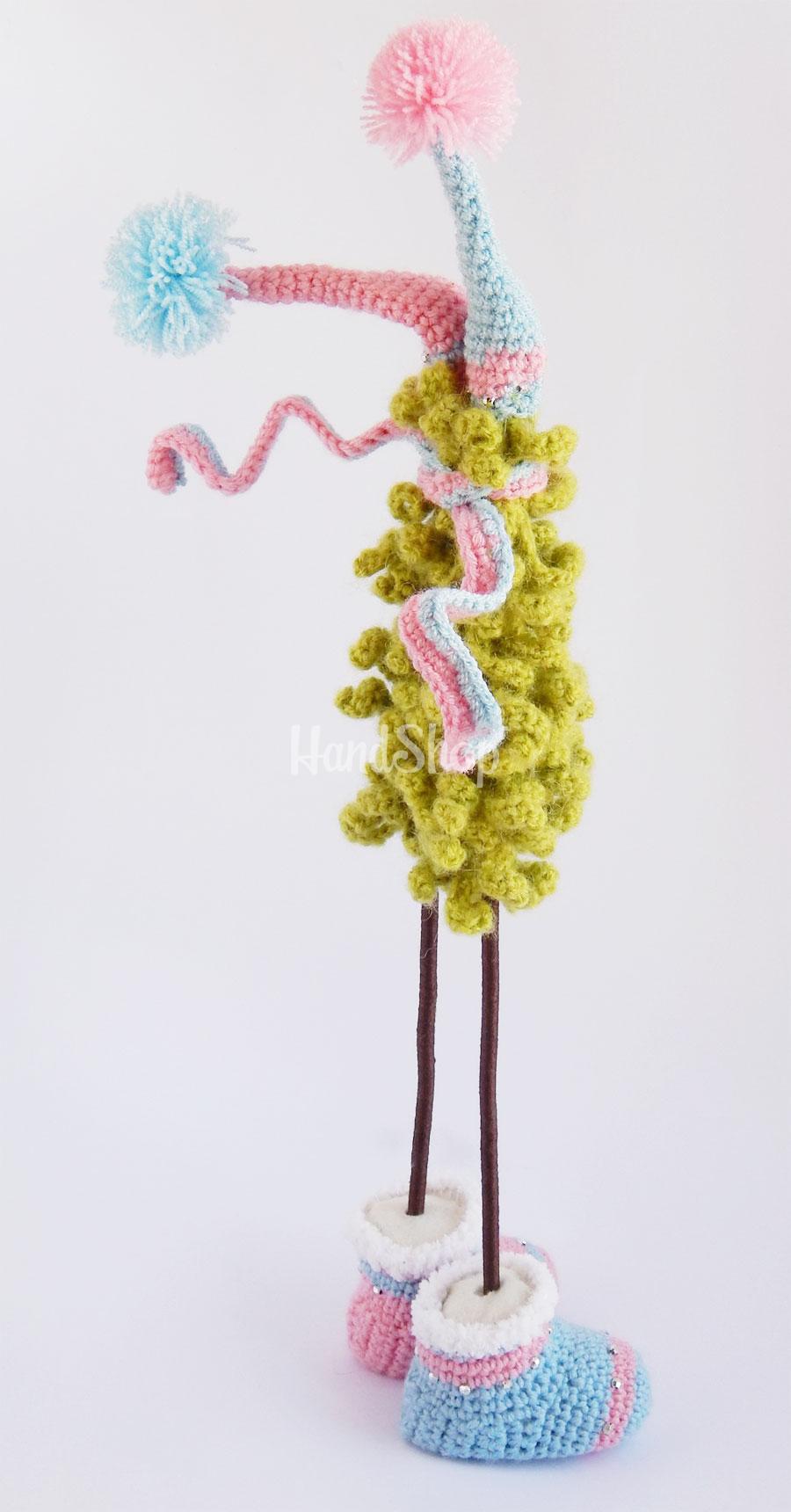 Новогодние сувениры своими руками вязанная елка парочка Новогодние сувениры своими руками вязанная елка парочка