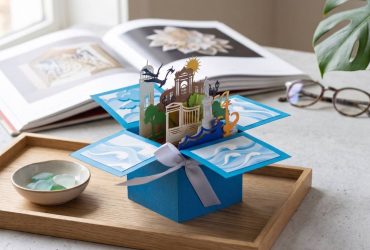 Морська 3D листівка ручної роботи «Одеса» - незвичайний подарунок батькові з атмосферою моря та подорожей