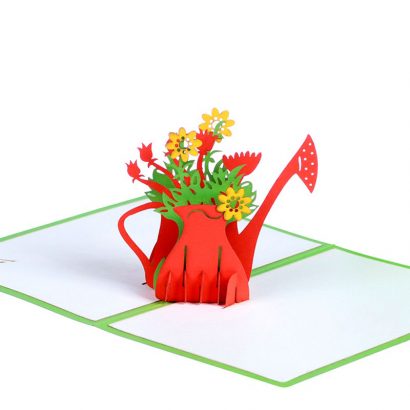 Открытка с 3d цветами объемная день матери