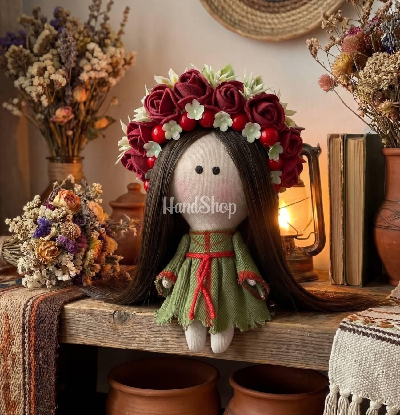 Дитячий брелок сувенірна лялька українська мавка Дитячий брелок сувенірна лялька українська мавка