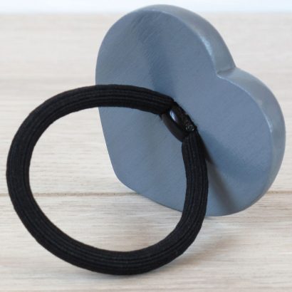 Резинка для волос детская сердечко панда