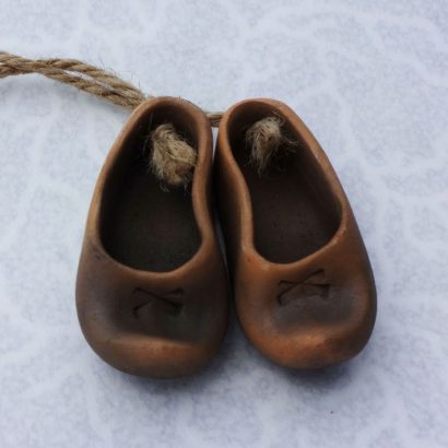 Сувенир керамика лапаточки ручной работы