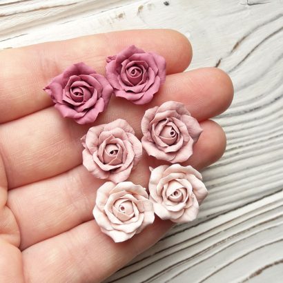 Розы своими руками, поделки из пластилина или из полимерной глины