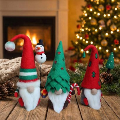 Сувенірний гном новорічний різдвяний 2026 (на вибір!)