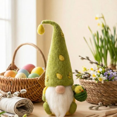 Сувенірний гном весняний великодній 2026 (на вибір!)