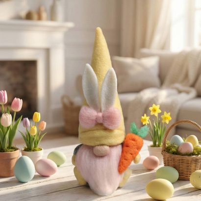 Сувенірний гном весняний великодній 2026 (на вибір!)