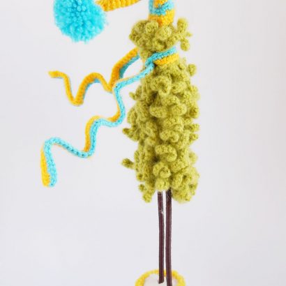 Игрушки своими руками вязанные елки новогодние сувениры