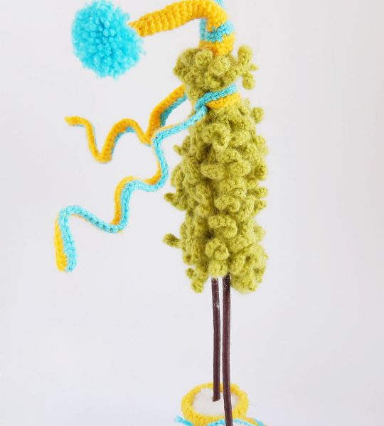 Игрушки своими руками вязанные елки новогодние сувениры