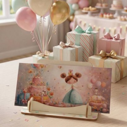 Дитячий конверт для грошей для дівчинки на день народження