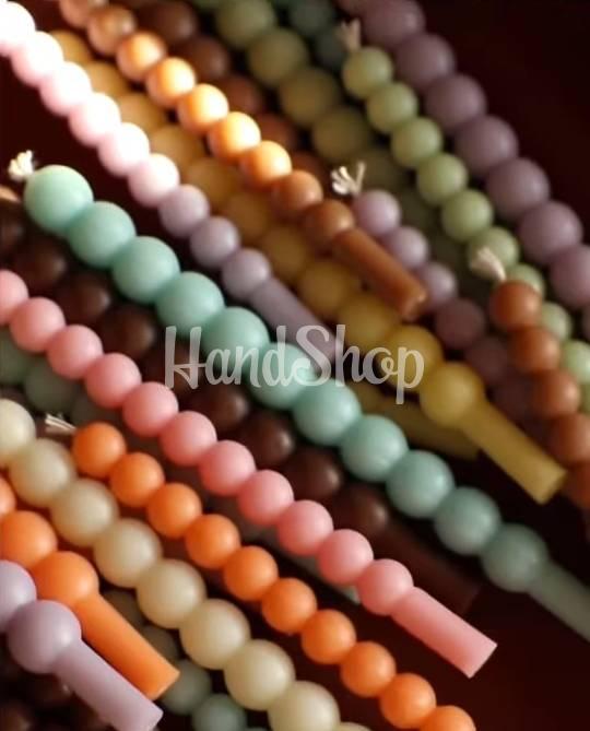 Листівка Happy birthday з блакитною свічкою, сірником та чикалом Листівка Happy birthday з блакитною свічкою, сірником та чикалом