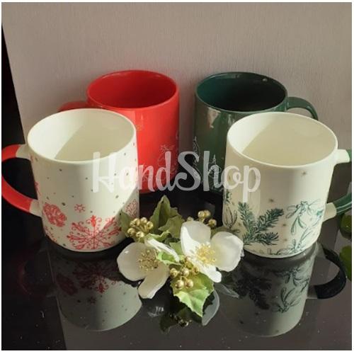 Сувенірний набір порцелянових чашок Різдво 2024, 4 шт Сувенірний набір порцелянових чашок Різдво 2024, 4 шт