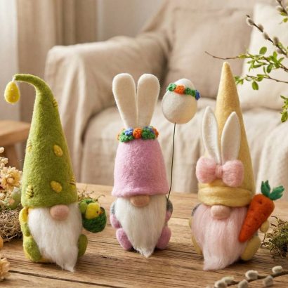 Сувенірний гном весняний великодній 2026 (на вибір!)