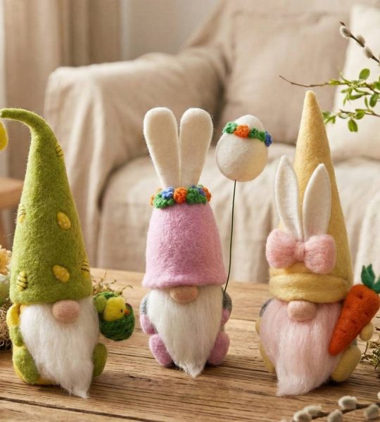 Сувенірний гном весняний великодній 2026 (на вибір!)