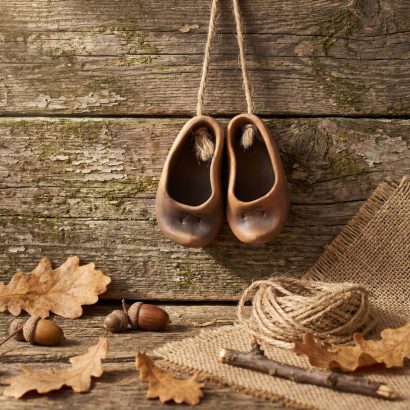 Підвісний сувенір кераміка лапаточки ручної роботи