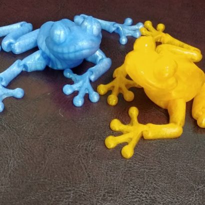 Унікальна друкована 3D-сувенірна жаба (колір на вибір!)